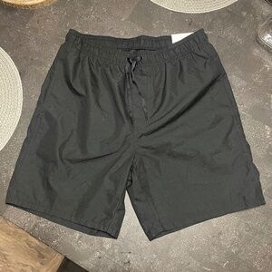 🆕 Mens Old Navy Black Swim Trunks - Size S